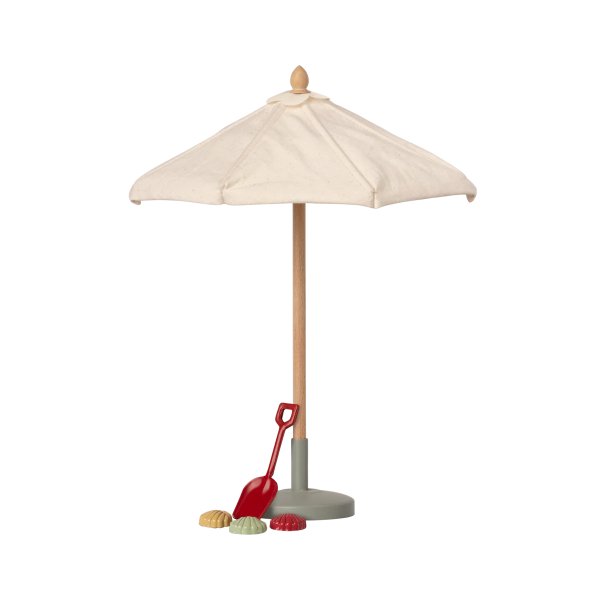 Strandparasoll Miniature - Maileg - Rosa Strandparasoll Miniature - Maileg - Rosa