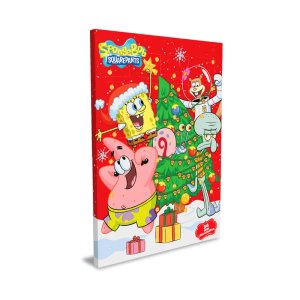 Adventskalender - SvampBob Fyrkant - Choklad - 24 luckor Adventskalender - SvampBob Fyrkant - Choklad - 24 luckor