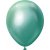 Ballonger enfrgade - Premium 45 cm - Green Chrome - 5-pack
