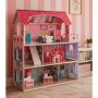 Docksk�p i tr� 70 cm Rosa med LED-belysning - Sj�lvmontering