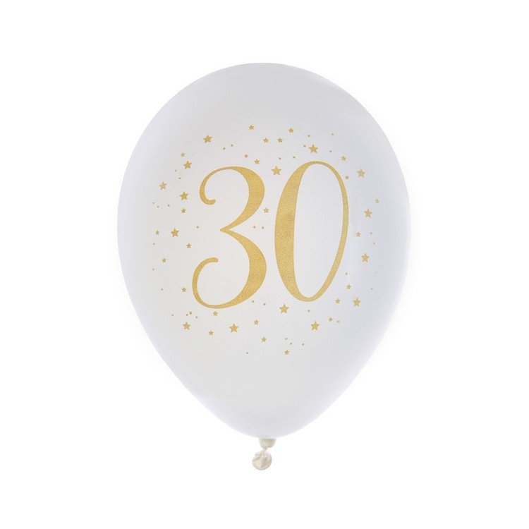 Ballonger Vit 30 år – Fyndhörnan