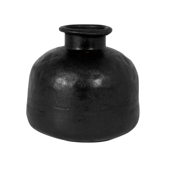 Svart Vas 25 cm - Dagny