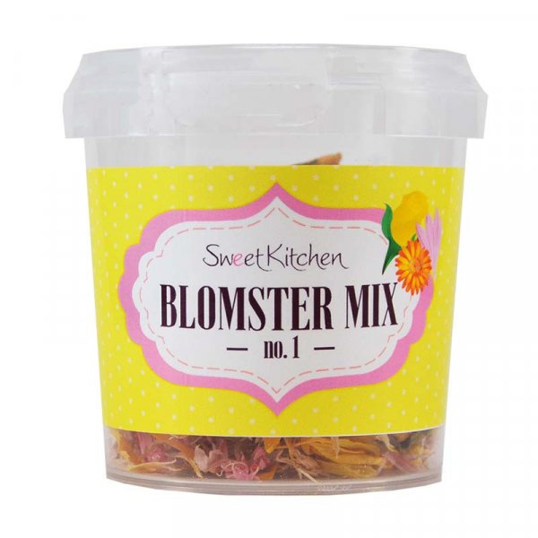 �tbara �kta blommor - Mix Gul/Rosa - SweetKitchen - 5g