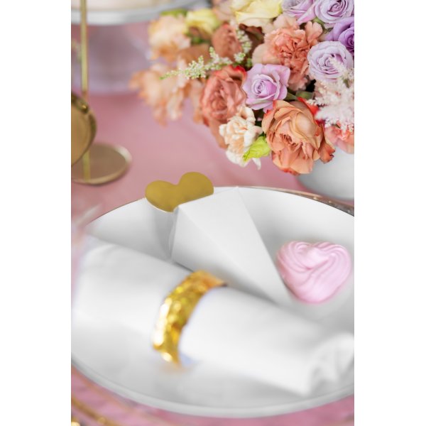 Presentaskar - Strutar - Guldhjrta - 6-pack