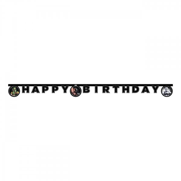 Girlang Happy Birthday - Star Wars