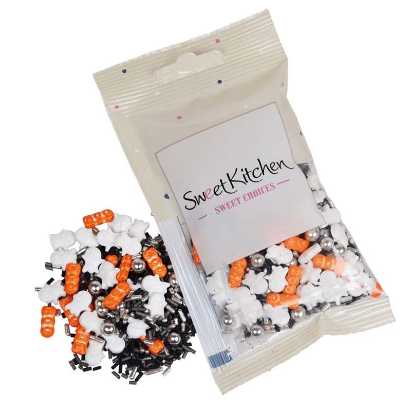 Stösselmix – Halloween – Ghost & Boo – SweetKitchen – 40g – Strösselmixar, Strössel & bakningsdekor