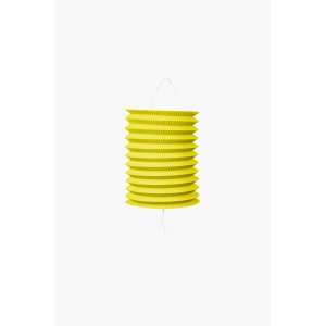 Lykta - Papper - Gul - 16 cm Lykta - Papper - Gul - 16 cm