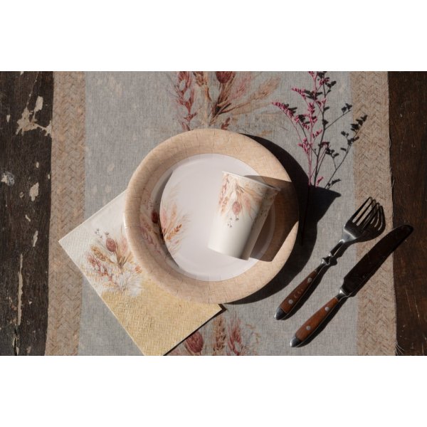 Papptallrikar - Boho Romance - 10-pack Papptallrikar - Boho Romance - 10-pack