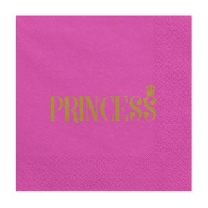 Servetter - Princess Party - Hot Pink - 20-pack