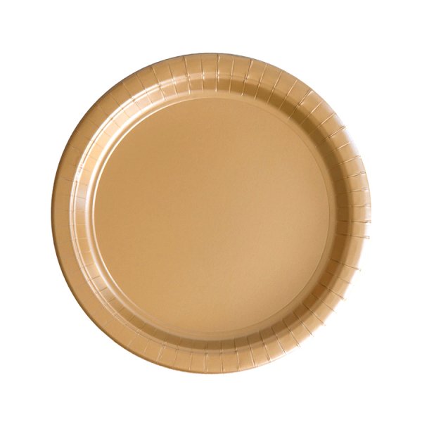 Papptallrikar - Guld