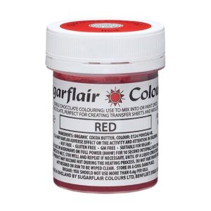 Sugarflair Chokladf�rg R�d 35g