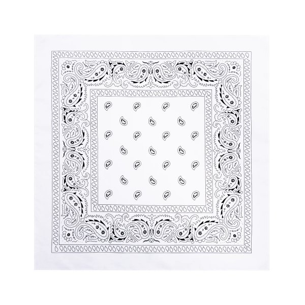 Bandana Scarf - Vit Bandana Scarf - Vit