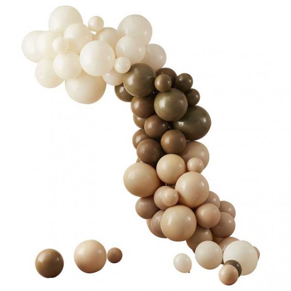 Ballongbåge - Nude/Brun Ballongbåge - Nude/Brun