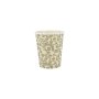 Pappmuggar - Blommor - 8-pack