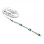Sidenband - Sverige - Vitt med svenska flaggan - 5m