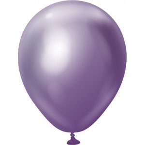 Miniballonger enfrgade - Premium 13 cm - Purple Chrome