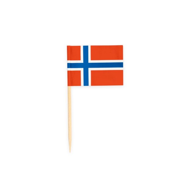 Partypicks - Flagga - Norge - 50 st