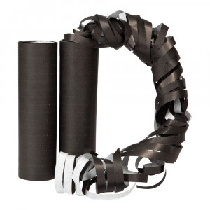 Serpentiner - Svarta - 2-pack