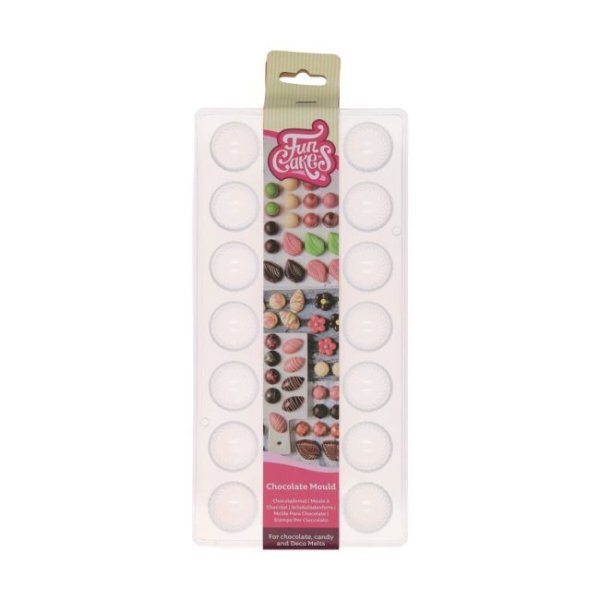 Pralinform - Kupol med swirl - FunCakes
