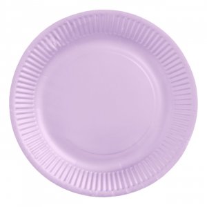 Papptallrikar - Lavendel 23 cm - 8-pack