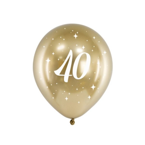 Ballonger Guld 40 �r