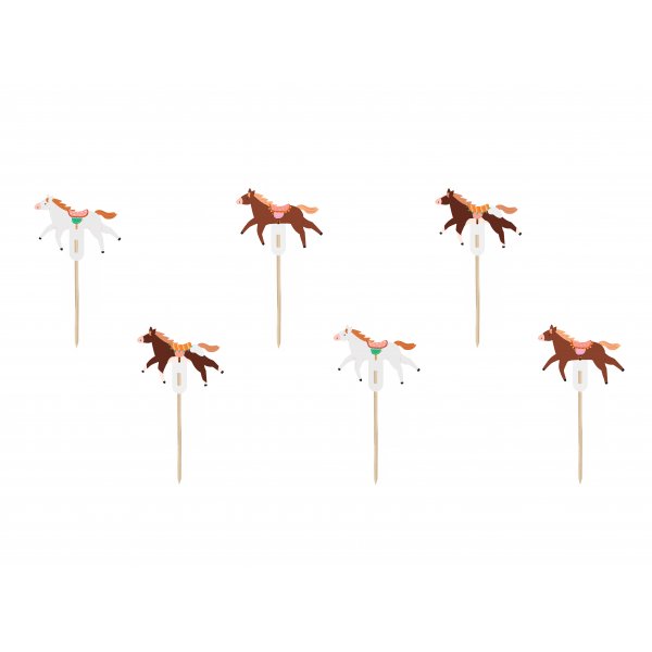 Cake toppers - Hst - 6 st