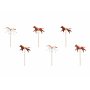 Cake toppers - Hst - 6 st
