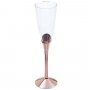 Champagneglas - 6-pack - Rosguld