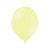 Pastellballonger - Premium 27 cm - Ljusgula - 100-pack