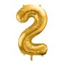 Sifferballonger Guld, 86 cm Sifferballonger Guld, 86 cm