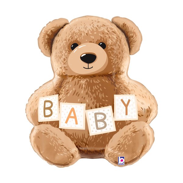 Folieballong - Nalle - BABY - Shape
