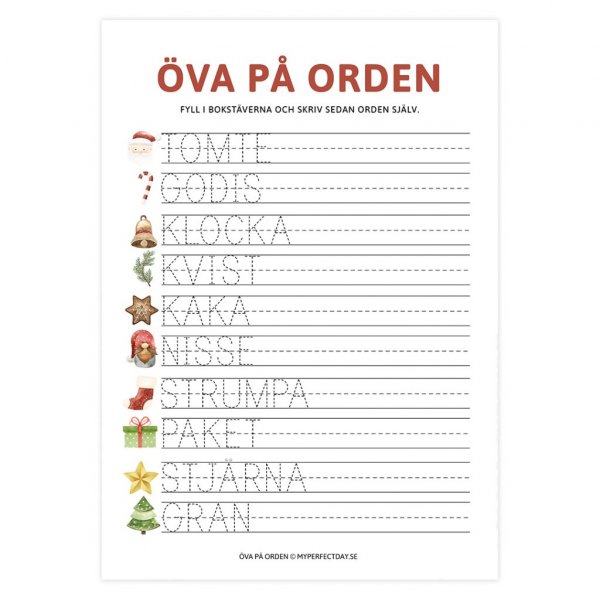 Julkluringar - 5-pack - Kit 1