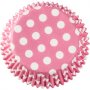 Muffinsformar - Prickiga Rosa - 75 stycken