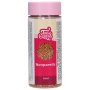 Sockerp�rlor Mini - Matt Guld 80 g - FunCakes