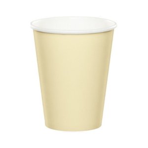 Pappersmuggar Ivory/Gr�ddvit 14-pack