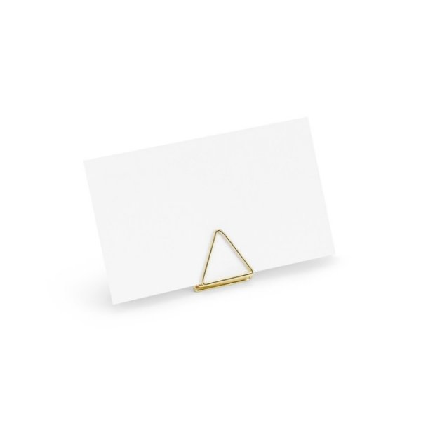 Placeringskortsh�llare Triangel 10-pack