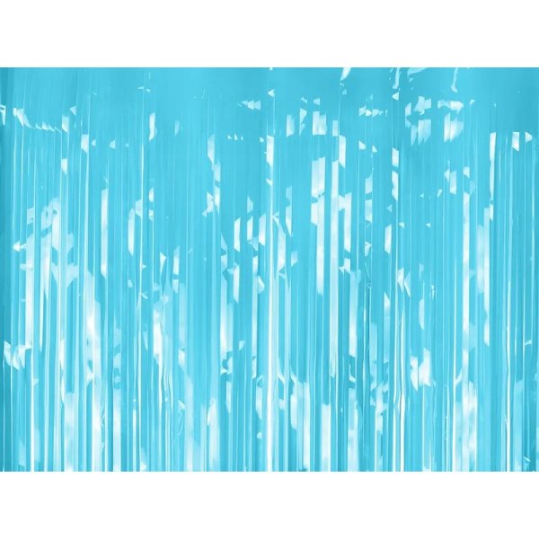 Partydraperi - Ljusblå - 1 x 2 m Partydraperi - Ljusblå - 1 x 2 m