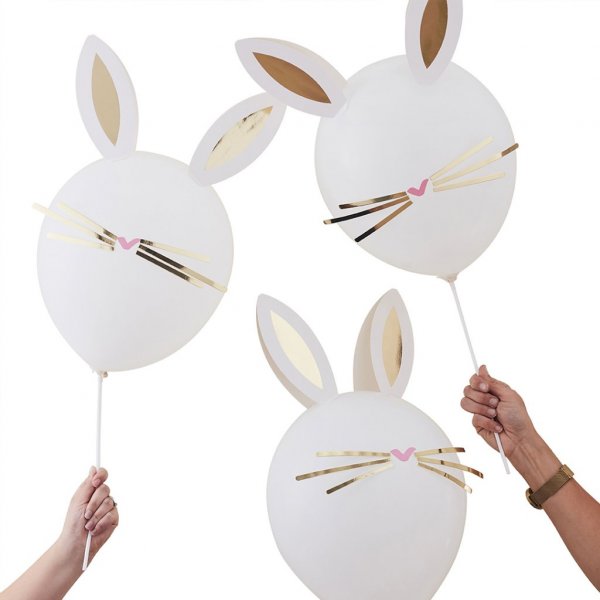 Ballonger - Kanin - Daisy Crazy - 5-pack Ballonger - Kanin - Daisy Crazy - 5-pack