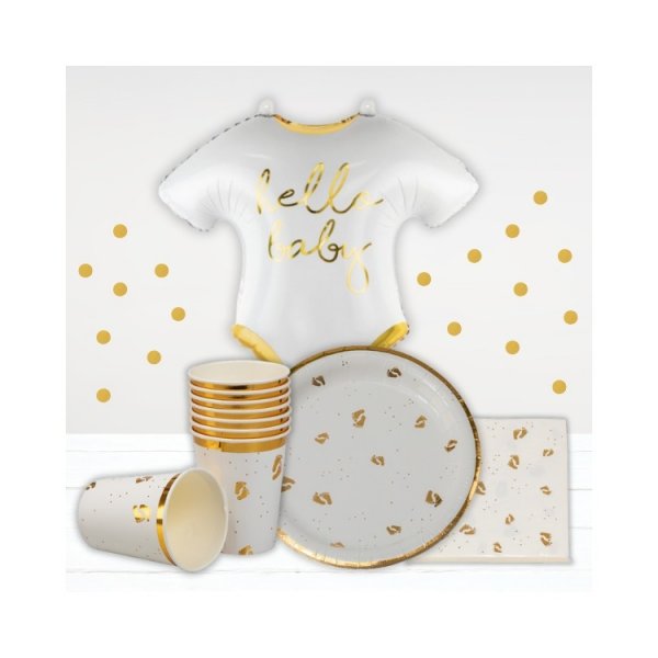 Kalaspaket Hello baby enkel 8 pers