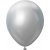 Ballonger enfrgade - Premium 45 cm - Silver Chrome - 5-pack