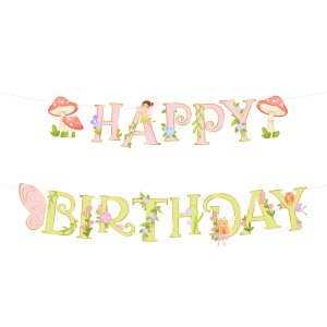 Girlang - Fairy / �lva - Happy Birthday - 210x22 cm