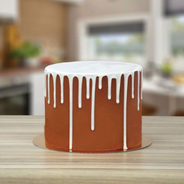 PME Cake Drip - Vit choklad