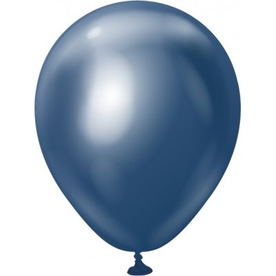 Miniballonger enfrgade - Premium 13 cm - Navy Chrome