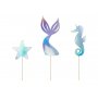 Trtdekorationer - 3-pack - Mermaid Party