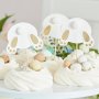 Cake picks - Bunny Butt - Hop this way - 6-pack