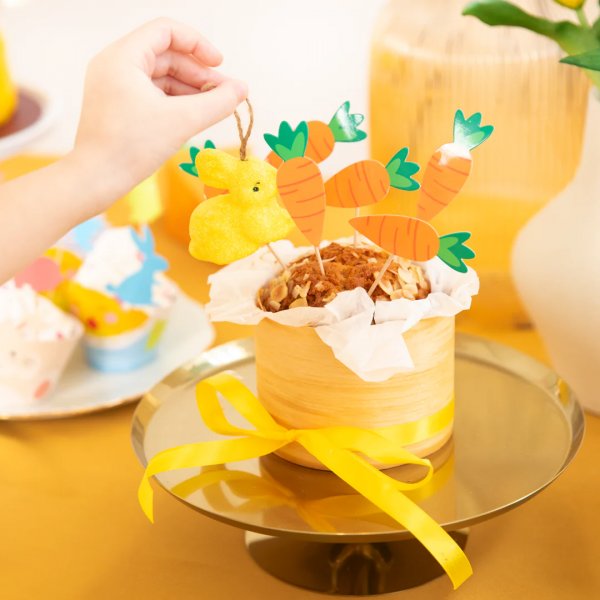 Cake picks - Morötter - 6-pack Cake picks - Morötter - 6-pack