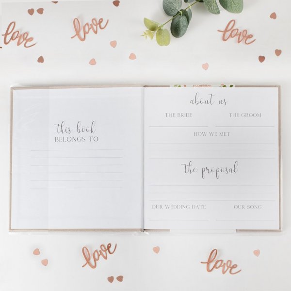 Wedding planner - Grå/Roséguld Wedding planner - Grå/Roséguld