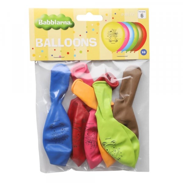 Ballonger - Babblarna - 6-pack