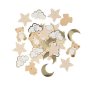 Konfetti - Brun - 100-pack