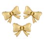 Folieballong - Rosetter- Guld - 3-pack